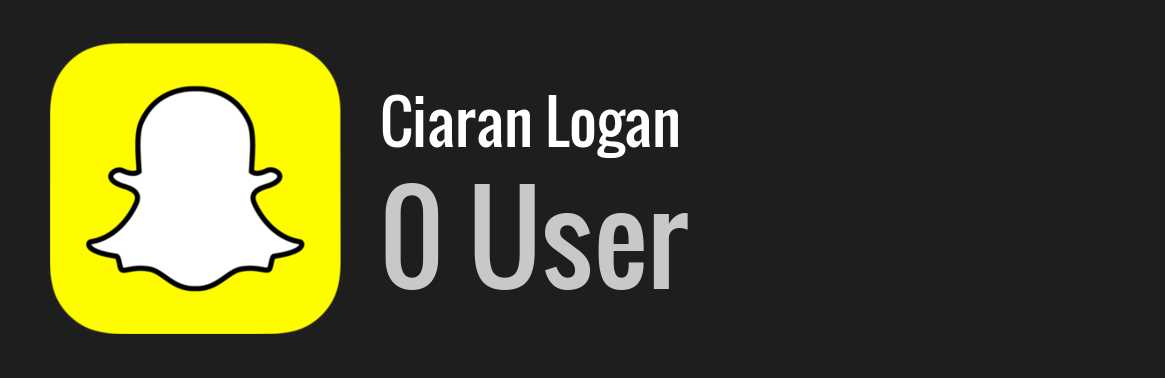 Ciaran Logan snapchat