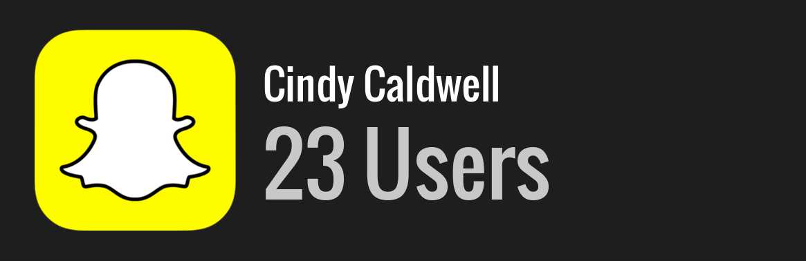 Cindy Caldwell snapchat