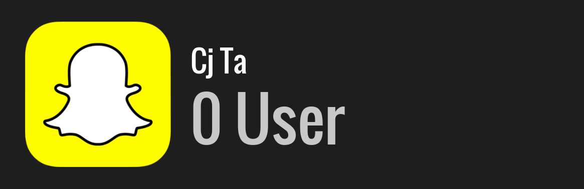 Cj Ta snapchat