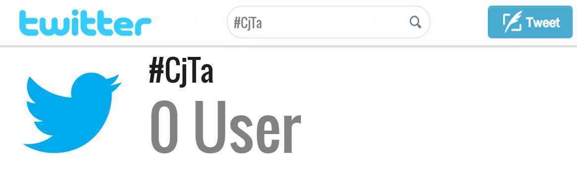 Cj Ta twitter account