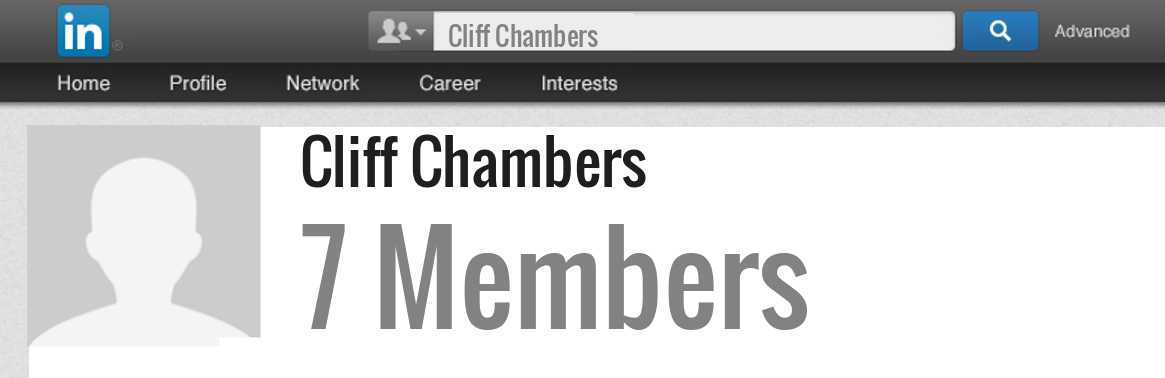 Cliff Chambers linkedin profile