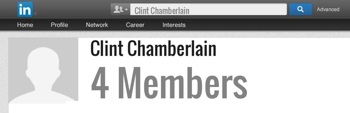 Clint Chamberlain linkedin profile