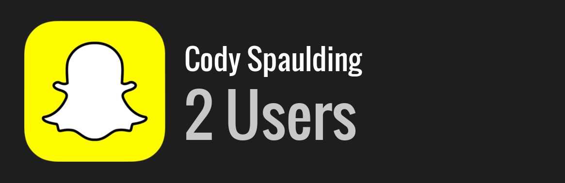 Cody Spaulding snapchat