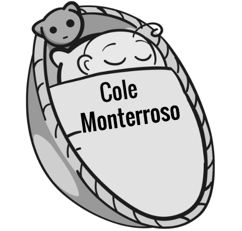 Cole Monterroso sleeping baby