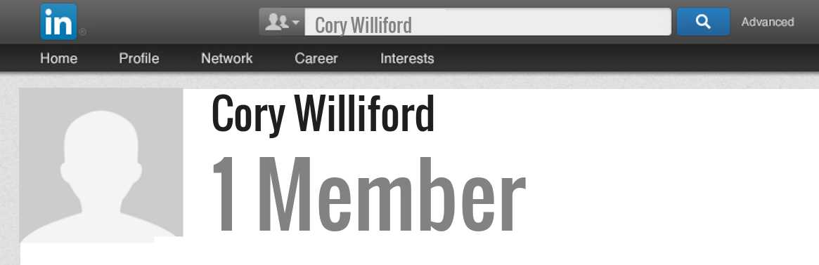 Cory Williford linkedin profile