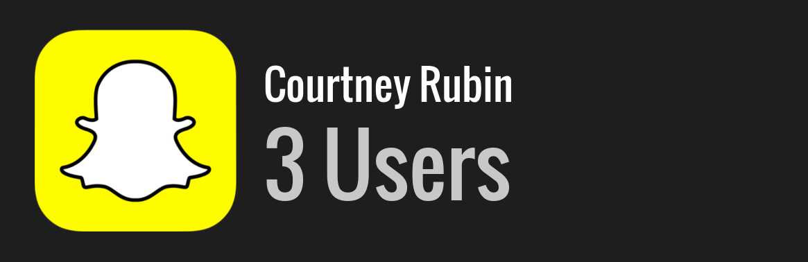 Courtney Rubin snapchat