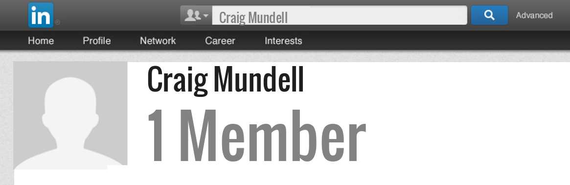 Craig Mundell linkedin profile