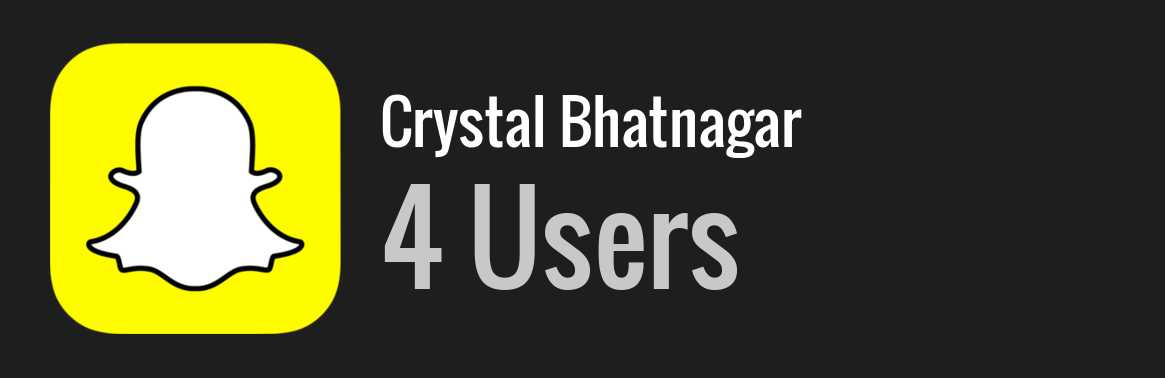 Crystal Bhatnagar snapchat