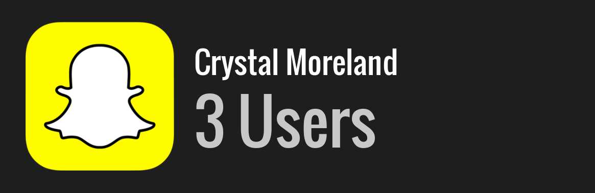 Crystal Moreland snapchat