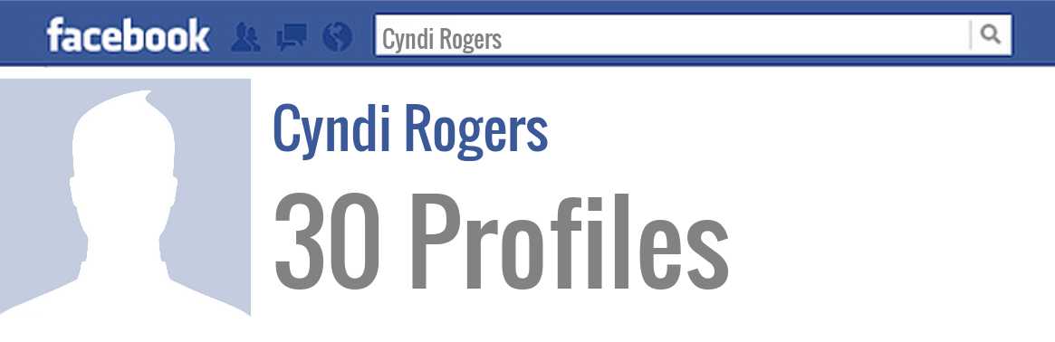 Cyndi Rogers facebook profiles