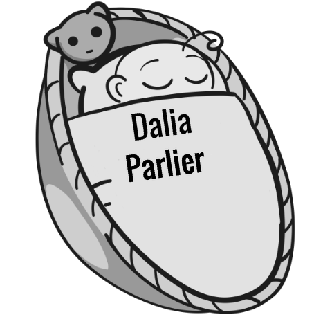 Dalia Parlier sleeping baby