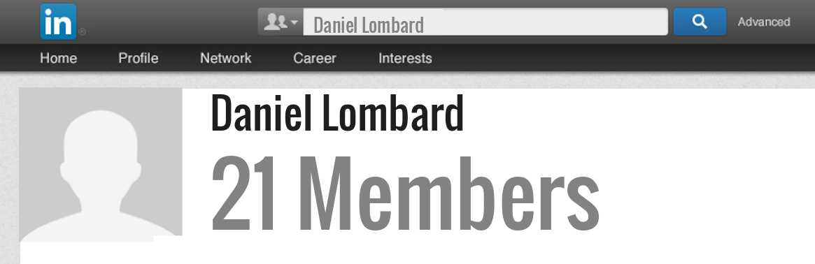 Daniel Lombard linkedin profile