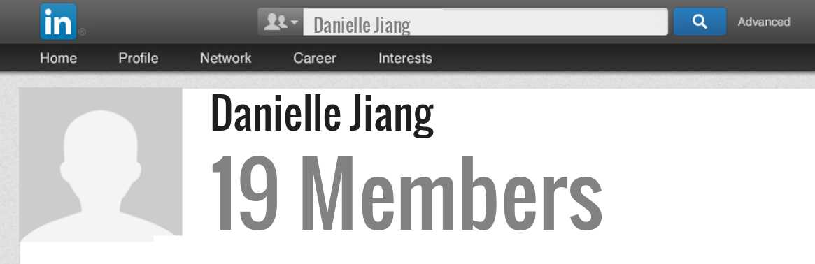 Danielle Jiang linkedin profile