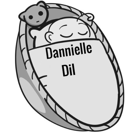 Dannielle Dil sleeping baby