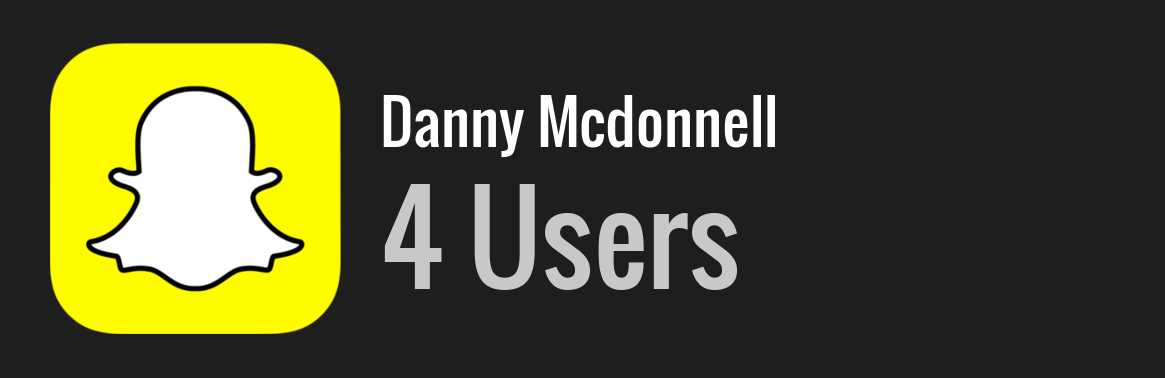Danny Mcdonnell snapchat