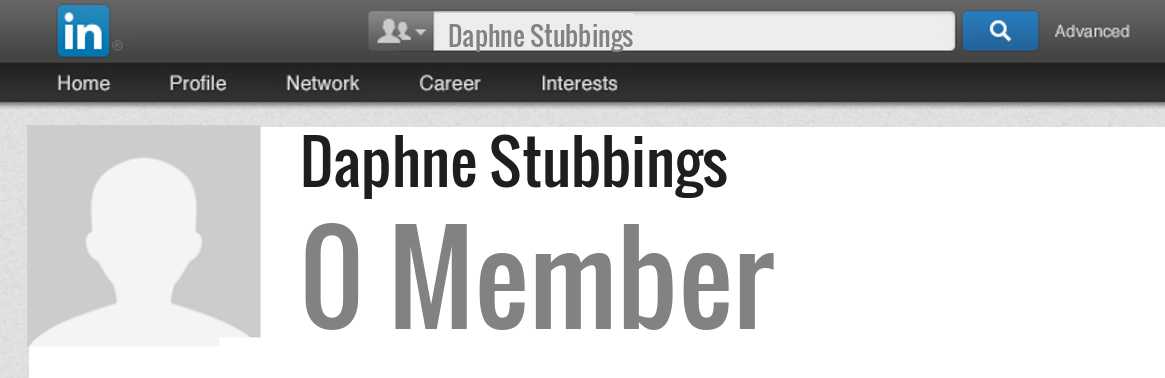 Daphne Stubbings linkedin profile