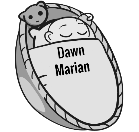 Dawn Marian sleeping baby