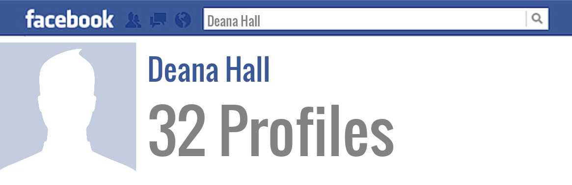 Deana Hall facebook profiles