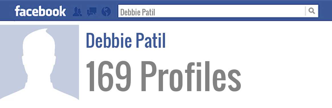 Debbie Patil facebook profiles