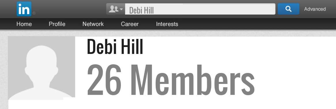Debi Hill linkedin profile