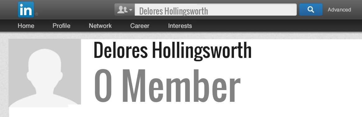 Delores Hollingsworth linkedin profile