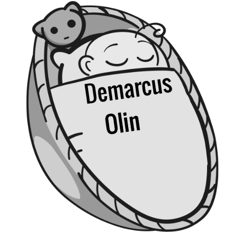 Demarcus Olin sleeping baby