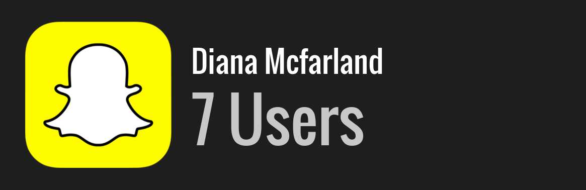 Diana Mcfarland snapchat