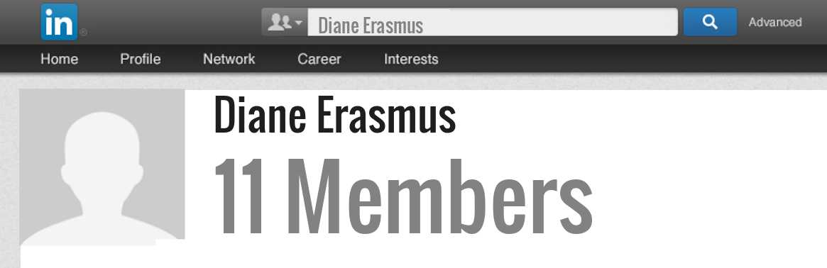 Diane Erasmus linkedin profile