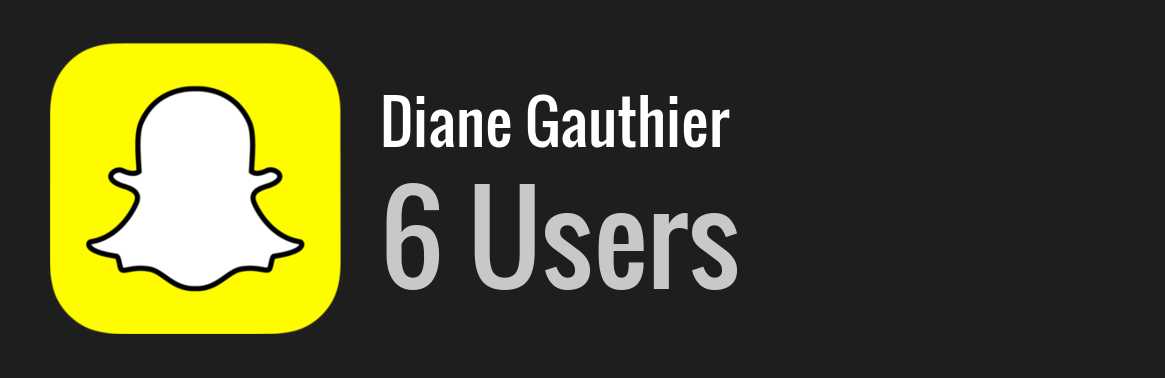 Diane Gauthier snapchat
