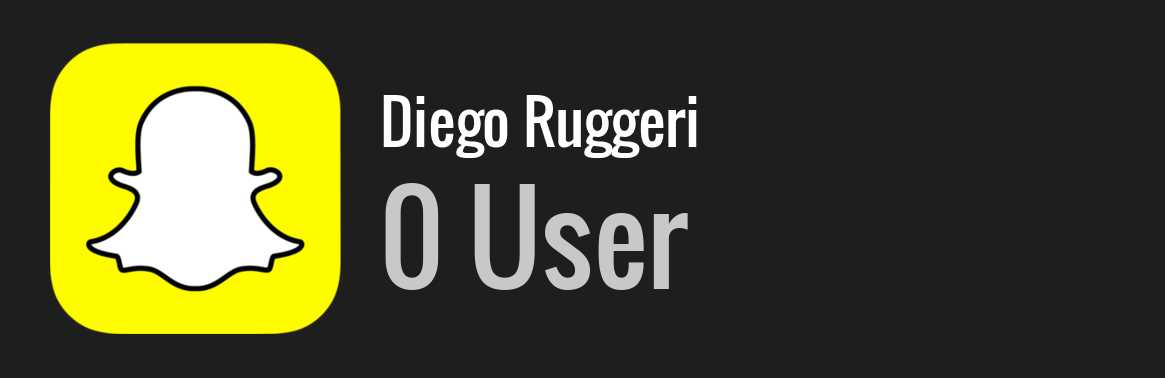 Diego Ruggeri snapchat