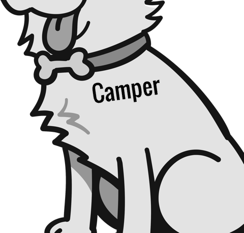 Camper pet