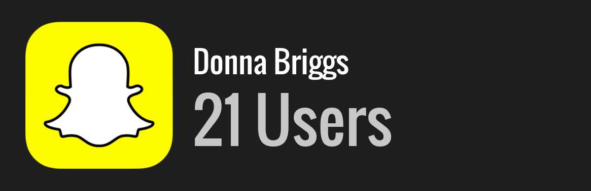 Donna Briggs snapchat