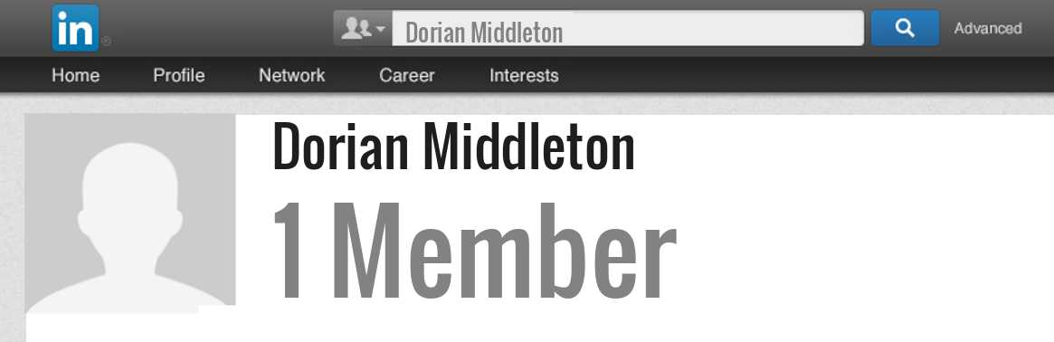 Dorian Middleton linkedin profile