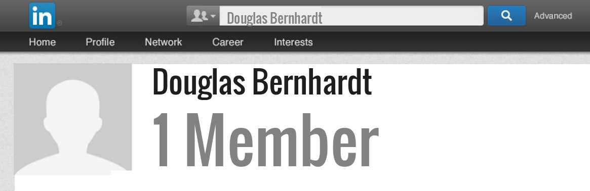 Douglas Bernhardt linkedin profile