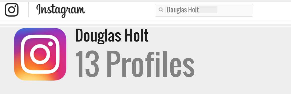 Douglas Holt instagram account