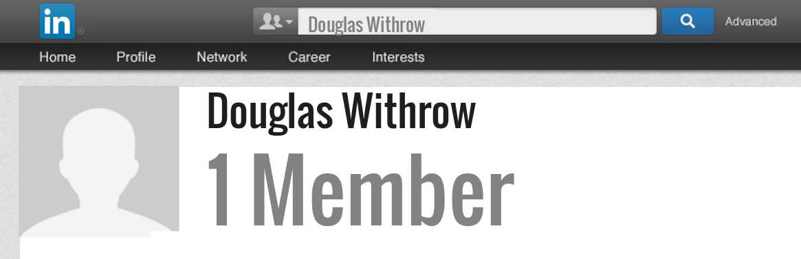Douglas Withrow linkedin profile