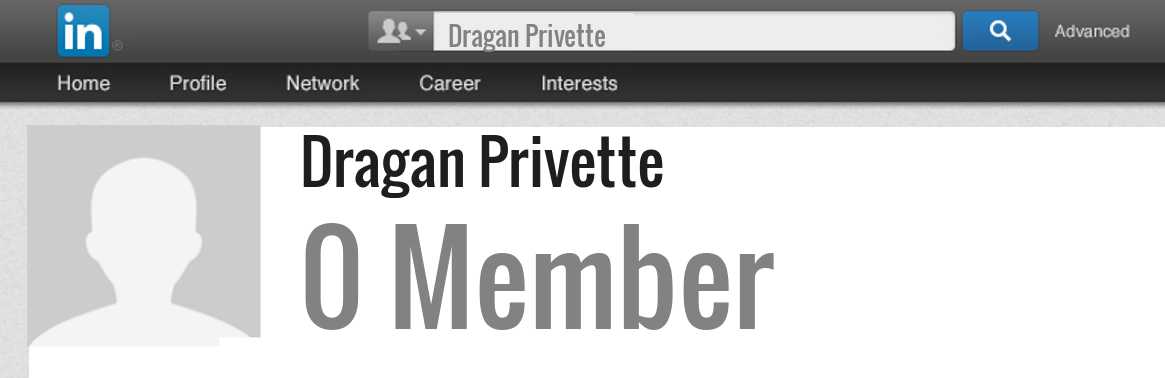 Dragan Privette linkedin profile