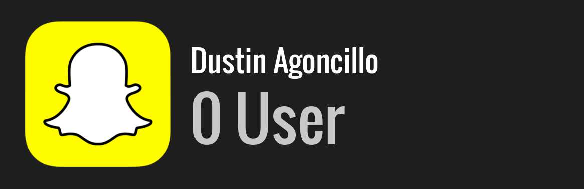 Dustin Agoncillo snapchat
