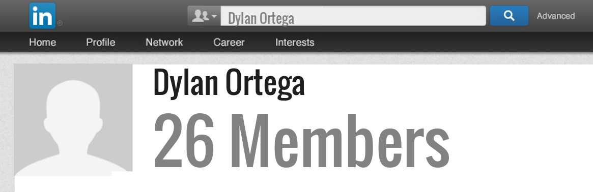 Dylan Ortega linkedin profile