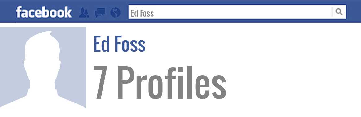 Ed Foss facebook profiles