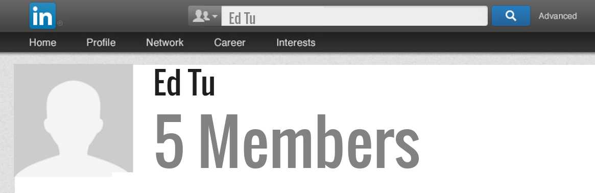 Ed Tu linkedin profile
