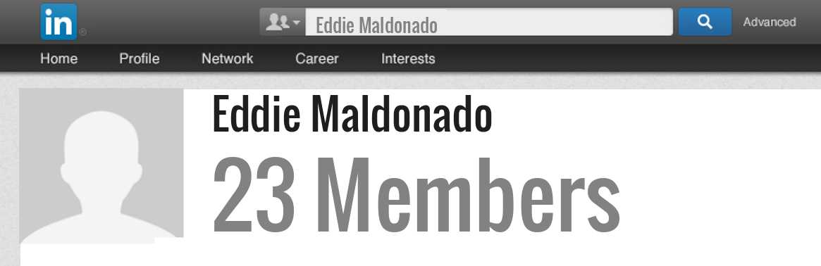 Eddie Maldonado linkedin profile