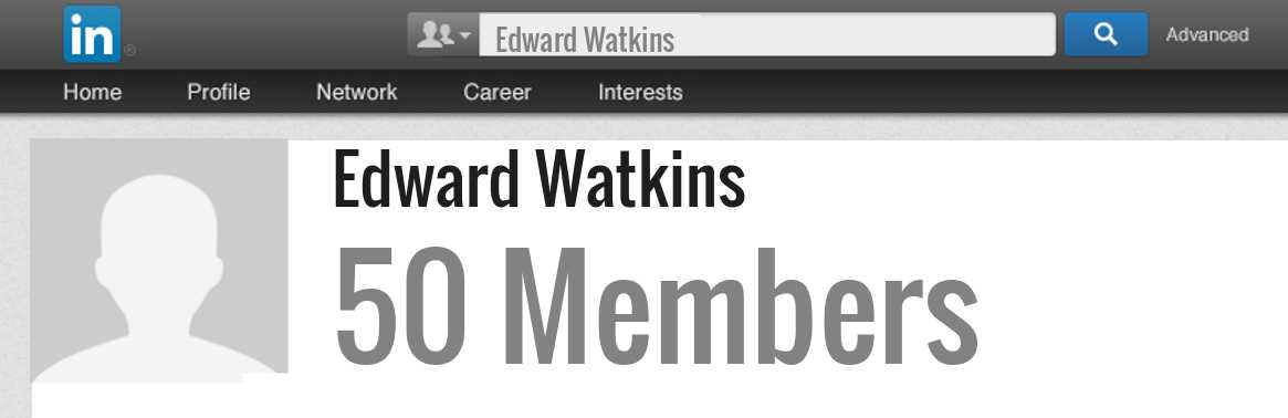 Edward Watkins linkedin profile