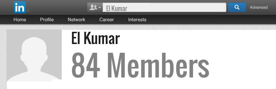 El Kumar linkedin profile