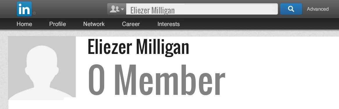Eliezer Milligan linkedin profile
