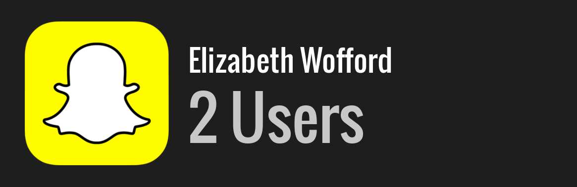 Elizabeth Wofford snapchat