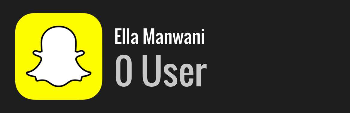 Ella Manwani snapchat