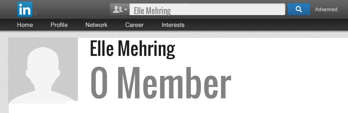 Elle Mehring linkedin profile