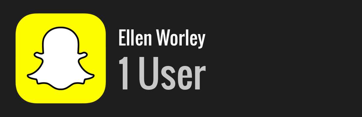 Ellen Worley snapchat