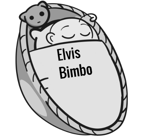 Elvis Bimbo sleeping baby
